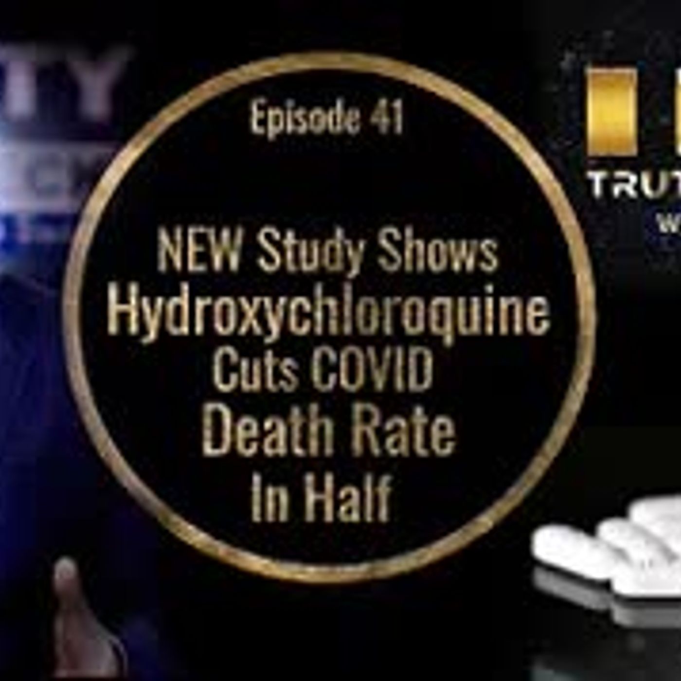 NEW Study Shows HYDR0XYCHL0R0QUlNE Cuts COVID Death Rate In Half
