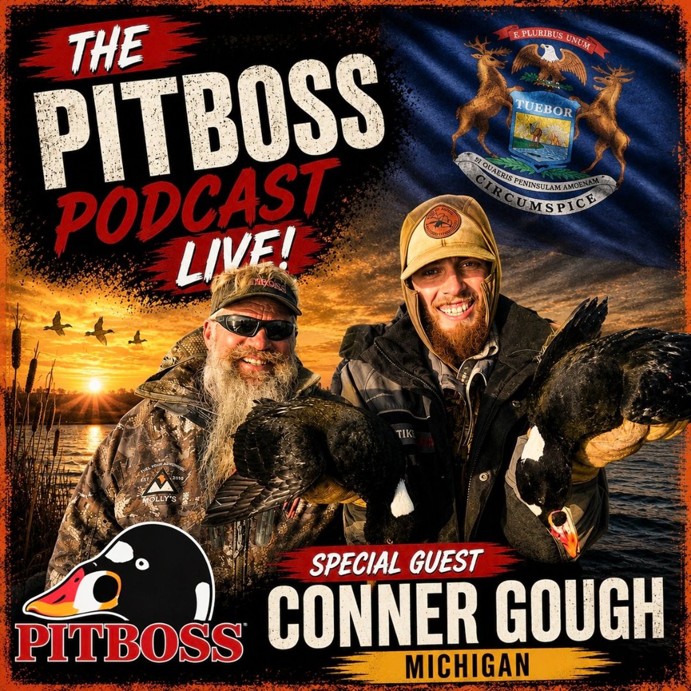 Conner Gough from Michigan is LIVE! : Molly's presents the Pitboss Podcast July 23rd, 2026