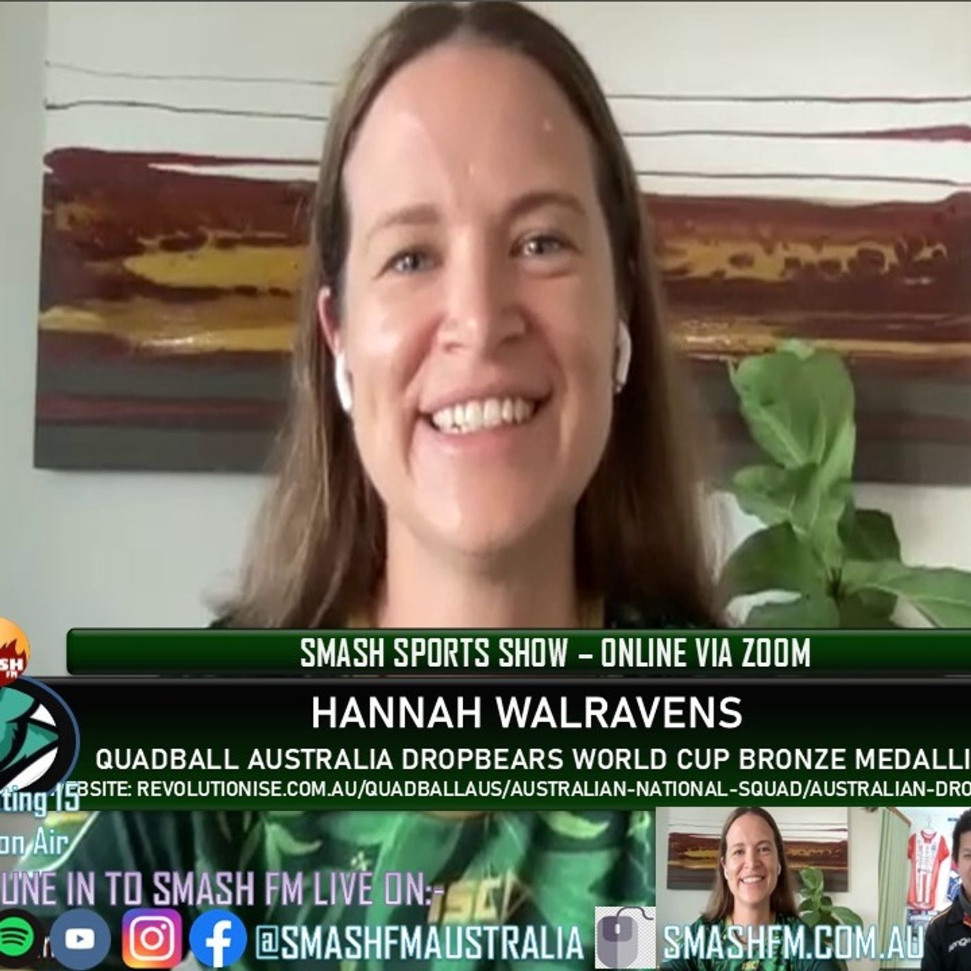 SSS15THYR: Quadball AUS Dropbears World Cup Bronze Medalists Hannah Walravens Interviews 050925