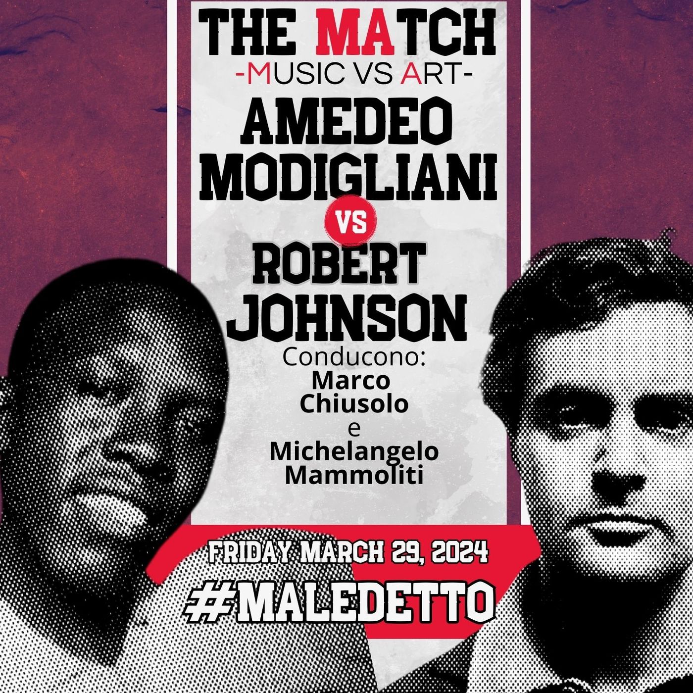 The Match 002 - Modigliani vs Robert Johnson episode artwork