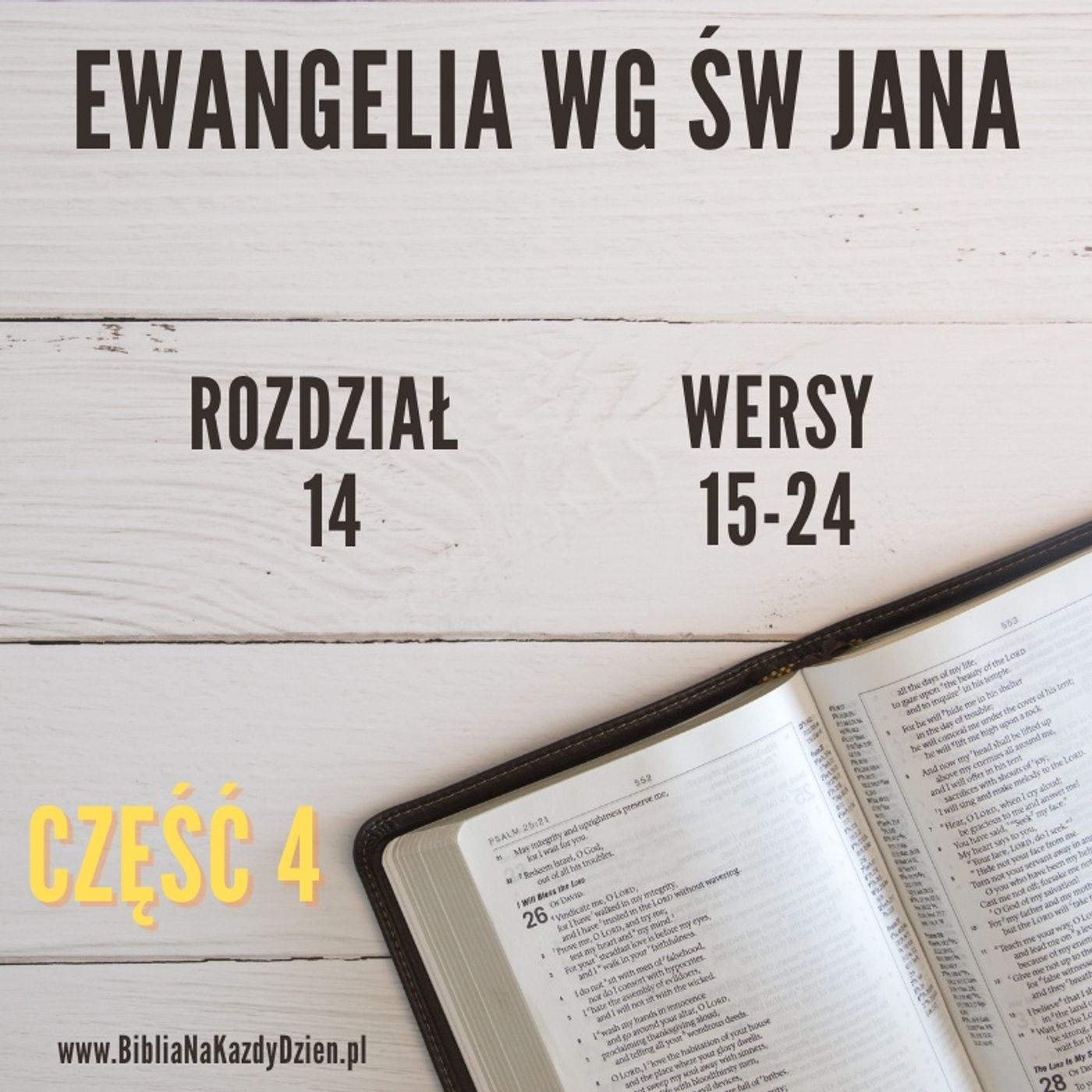 BNKD Ewangelia Jana, rozdział 14, wersy 15-24 cześć 4 episode artwork