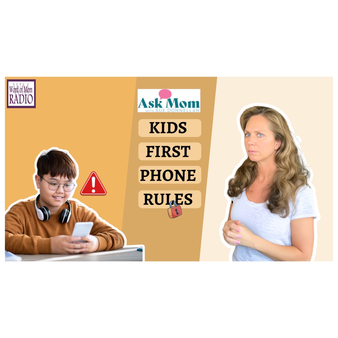 Kids & Smartphones on Ask Mom with Sue Donnellan