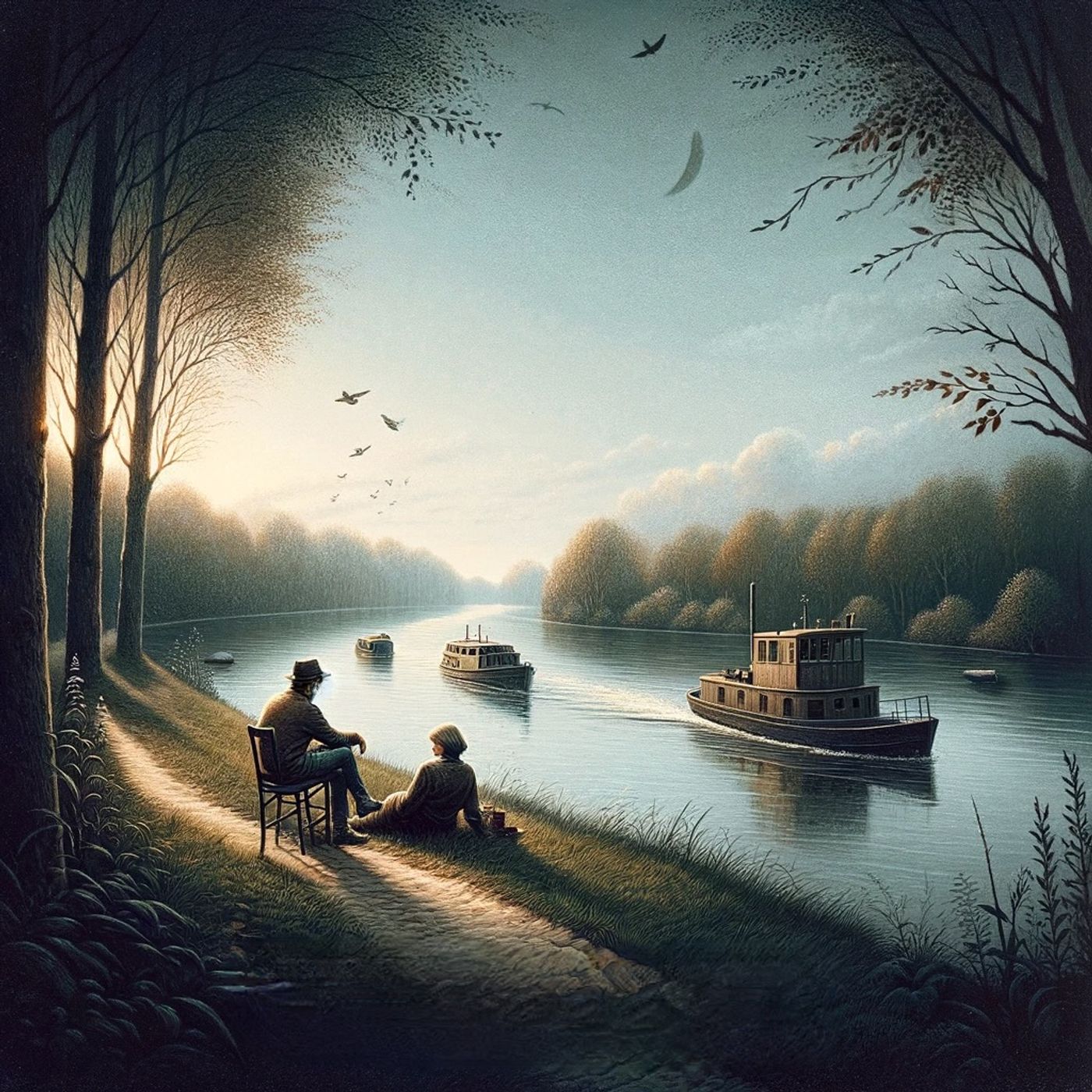 "Suzanne takes you down to her place near the river. You can hear the boats go by, you can spend the night beside her." episode artwork