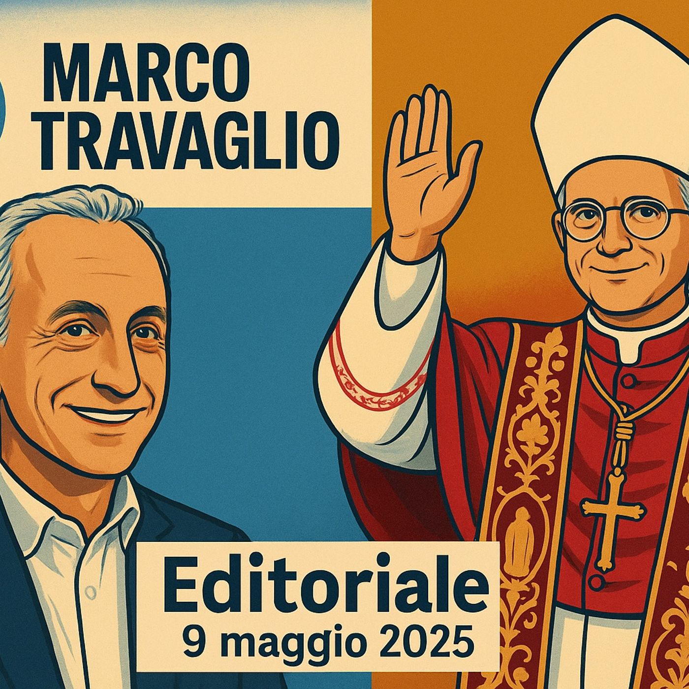 Marco Travaglio - Il nome e tanto altro | Commento Editoriale Radio Puggini 9 maggio 2025 episode artwork