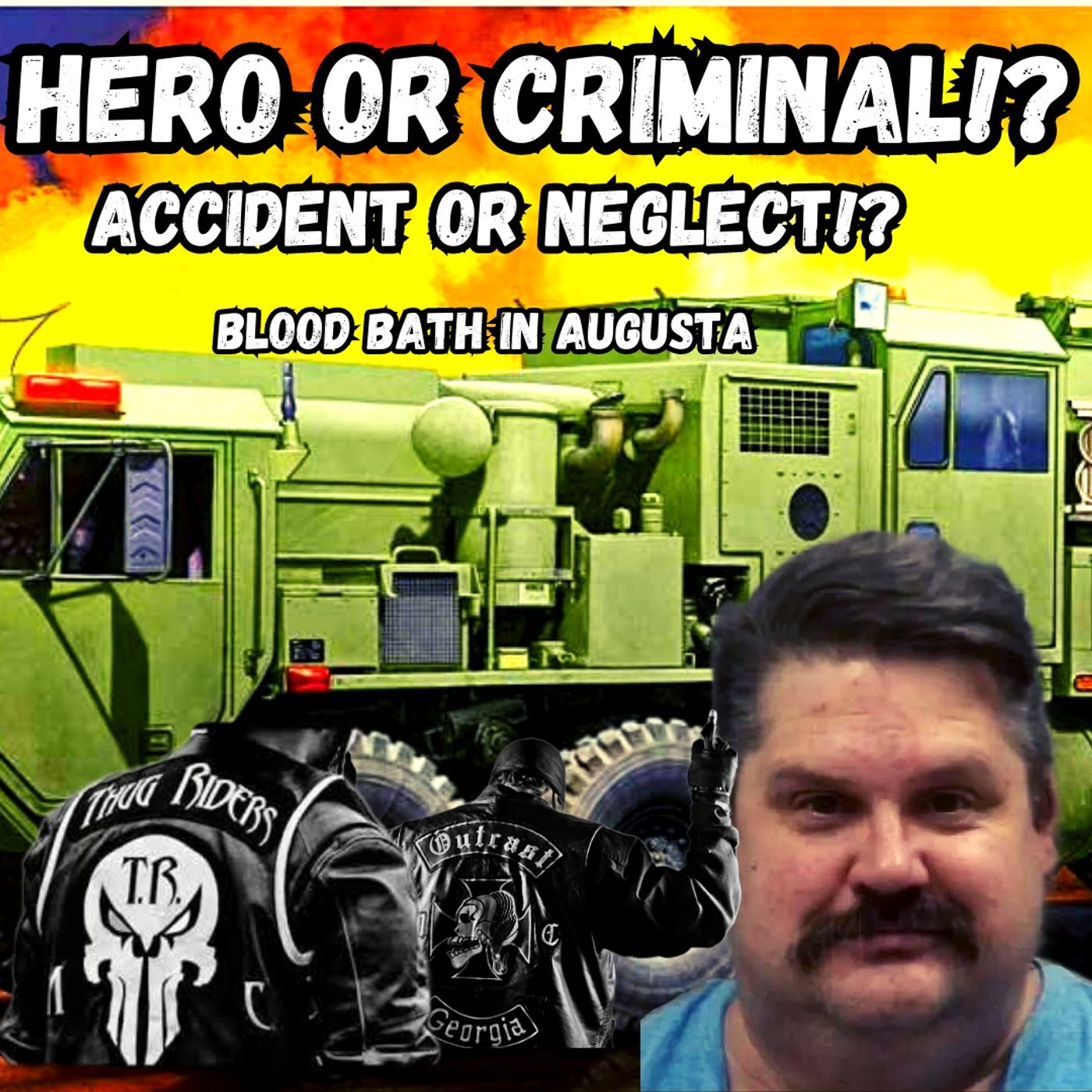 Augusta Fire official named after running over dead body at mass shooting scene