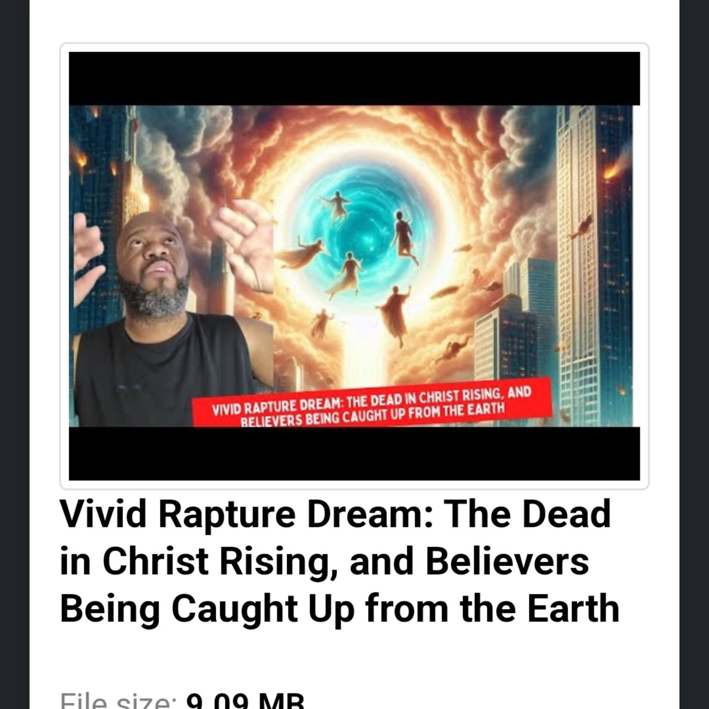 Vivid Rapture Dream: The Dead in Christ Rising, and Believers Being Caught Up from the Earth episode artwork