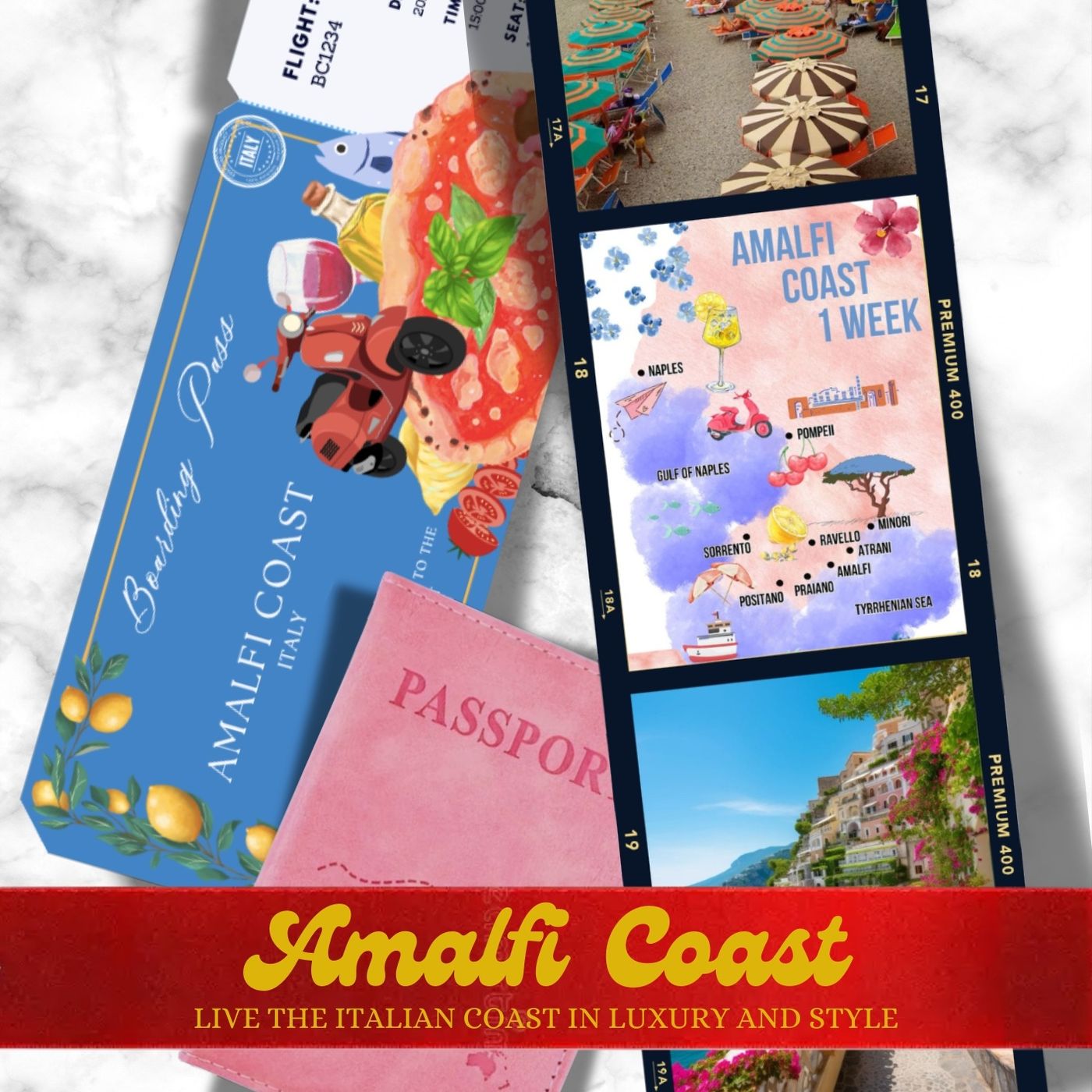 Luxury Escapes - Amalfi Coast podcast artwork