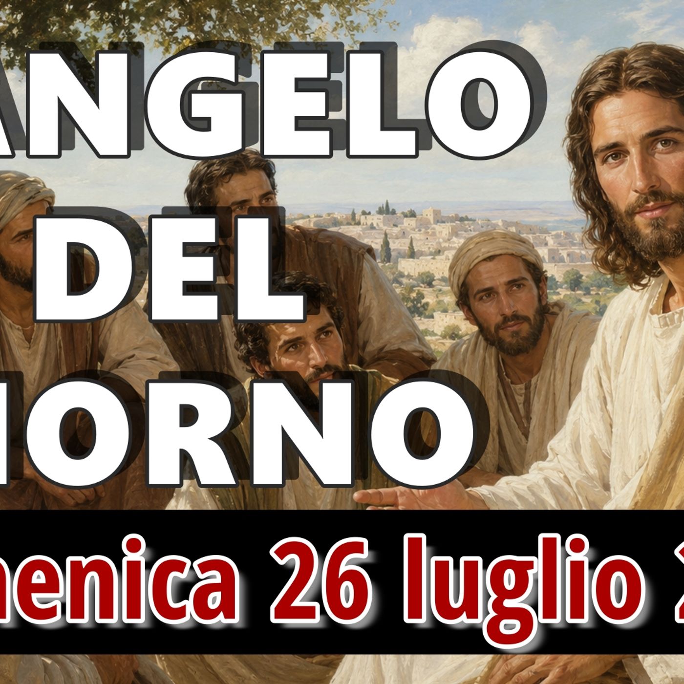 VANGELO DEL GIORNO DOMENICA 26 LUGLIO 2026 ❤️ Il tesoro nascosto nel campo! episode artwork