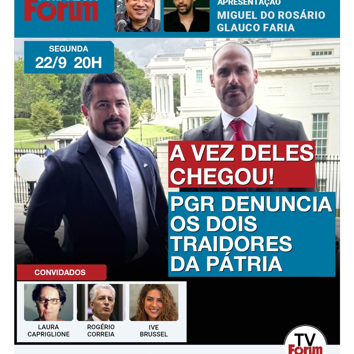 Eduardo Bolsonaro e Figueiredo são DENUNCIADOS pela PGR | Ruas enterram anistia e PEC da Bandidagem episode artwork