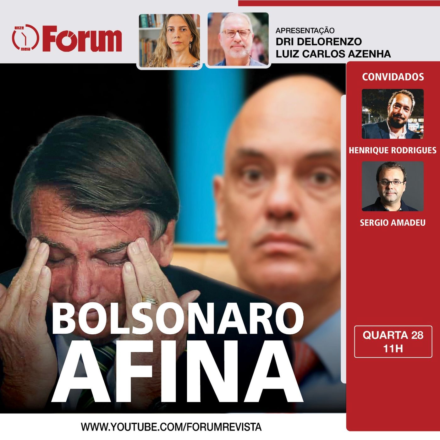 Com medo do Xandão, Bolsonaro pode faltar no ato de Malafaia | Militares golpistas serão julgados episode artwork