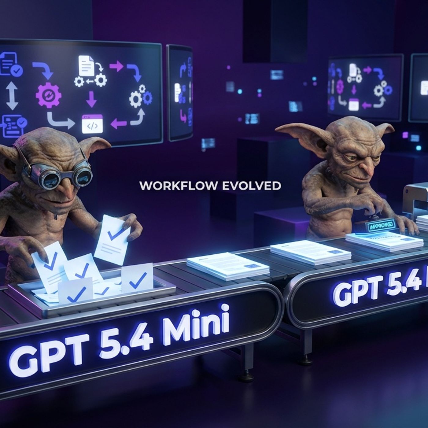 OpenAI GPT 5.4 Mini and Nano: The New Content Crew — Blue Lightning AI Daily cover