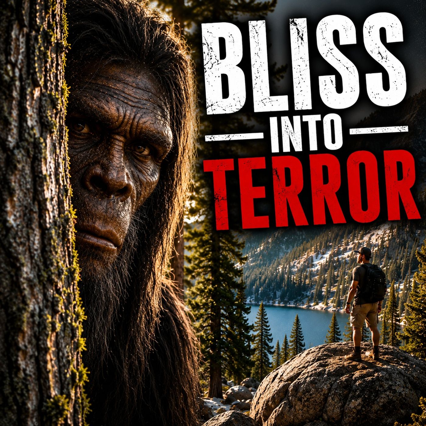 Towering Bigfoot Watches Witness | Lake Alpine, California episode artwork