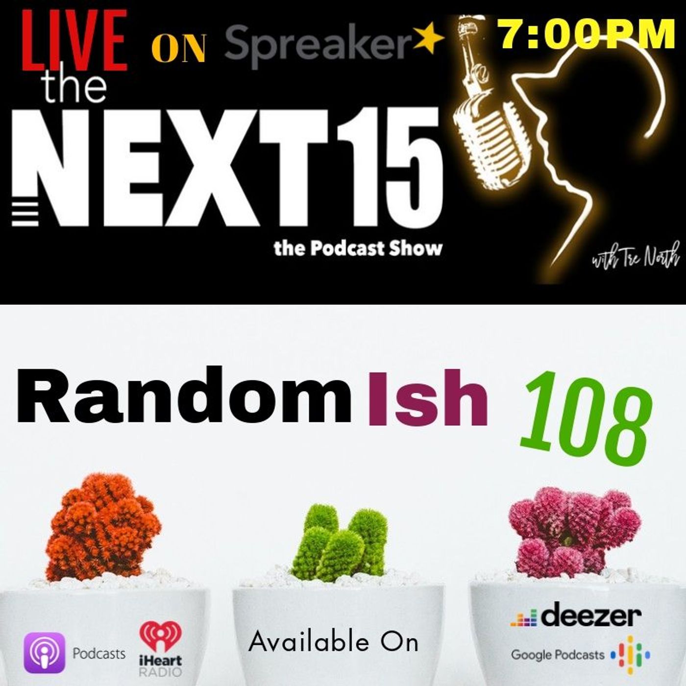Random-ish 108 episode artwork
