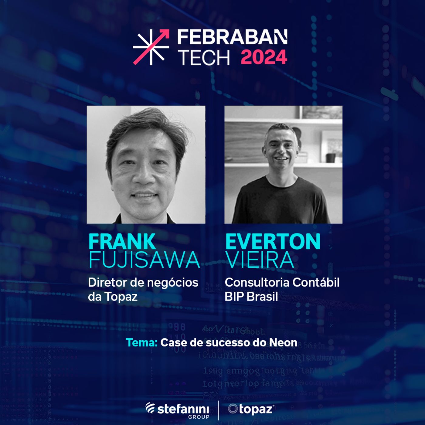StefTalks Live - Edição Febraban Tech 2024 – Frank Fujisawa e Everton Vieira StefTalks Live - Edição Febraban Tech 2024 – Frank Fujisawa e Everton Vieira