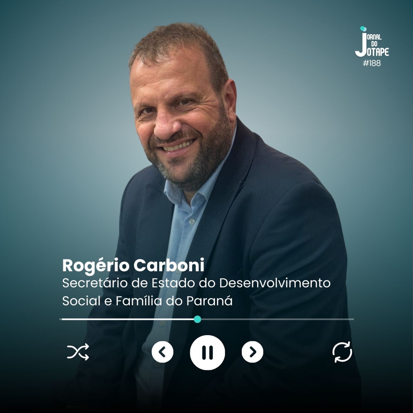 Rogério Carboni - Secretário de Estado do Desenvolvimento Social e Família do Paraná - #188 episode artwork