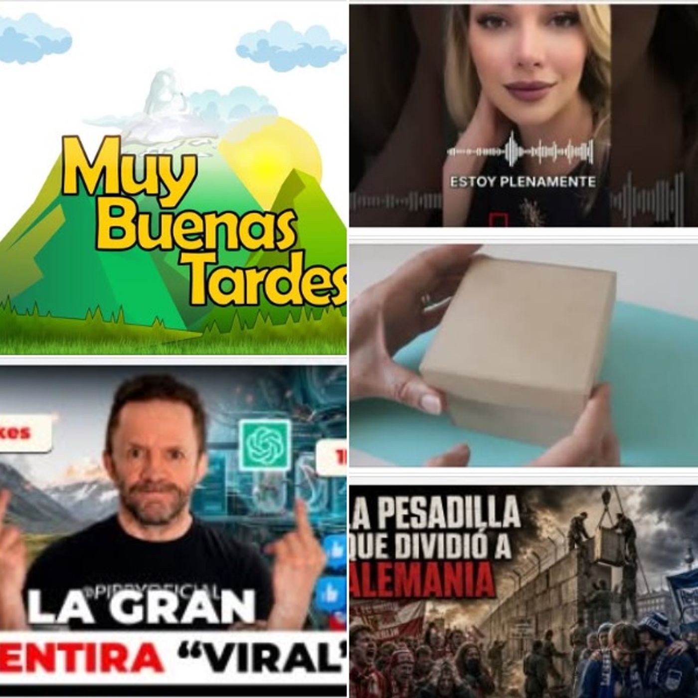 "Muy Buenas Tardes" Sept 1/26 episode artwork