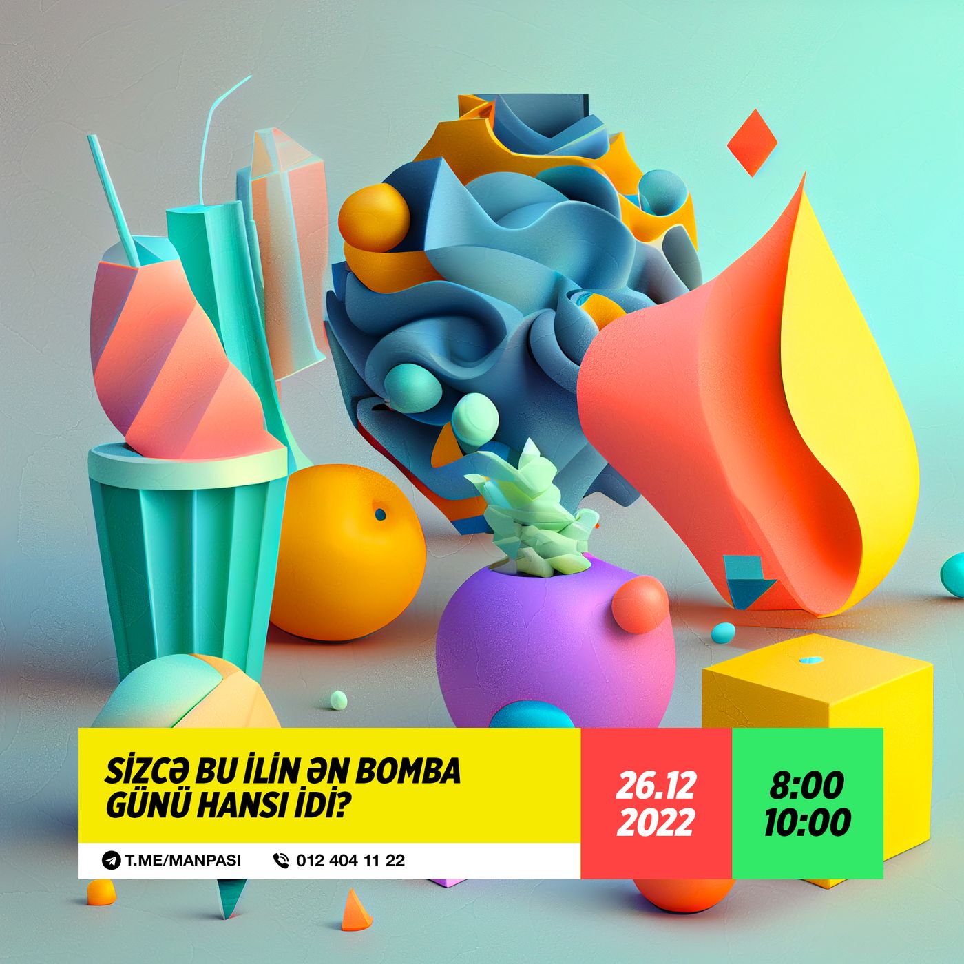 Sizdə bu ilin ən bomba günü hansı idi? 26.12.2022