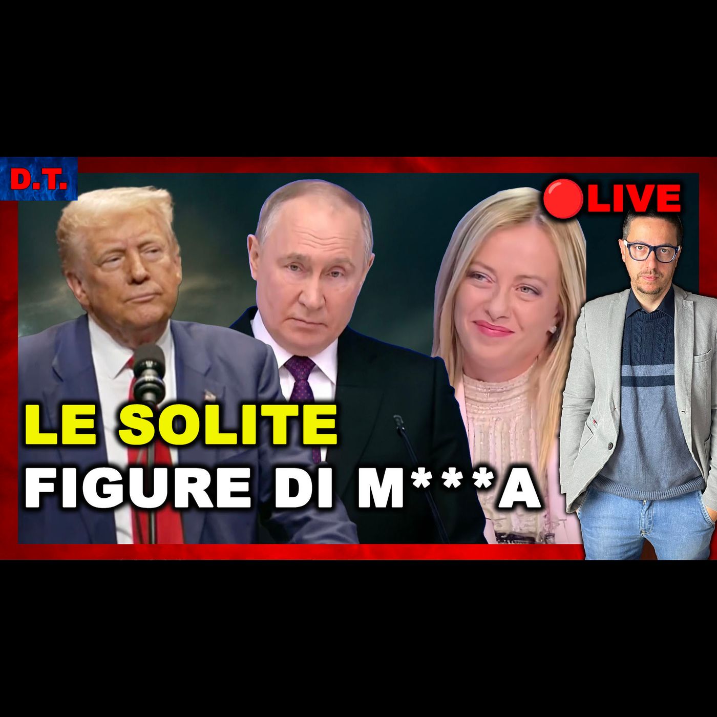 NIENTE ROMA PER GIORGIA, Putin e Trump si ritrovano in Alaska | Live Ep18🔴