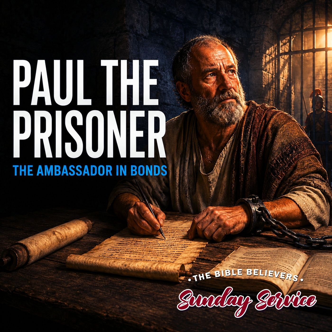 THE BIBLE BELIEVERS SUNDAY SERVICE: Paul The Prisoner, The Ambassador In Bonds