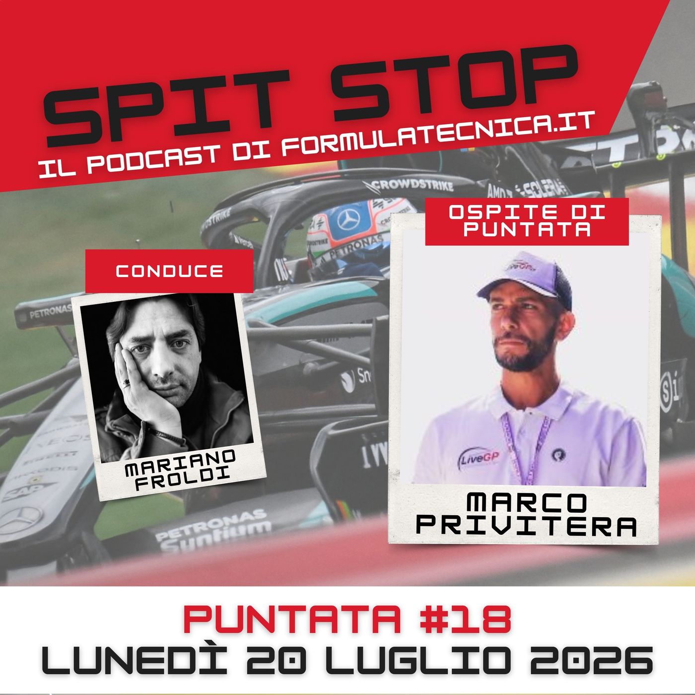 Antonelli e Leclerc: sogno italiano in Belgio - Puntata 18 - con Marco Privitera episode artwork