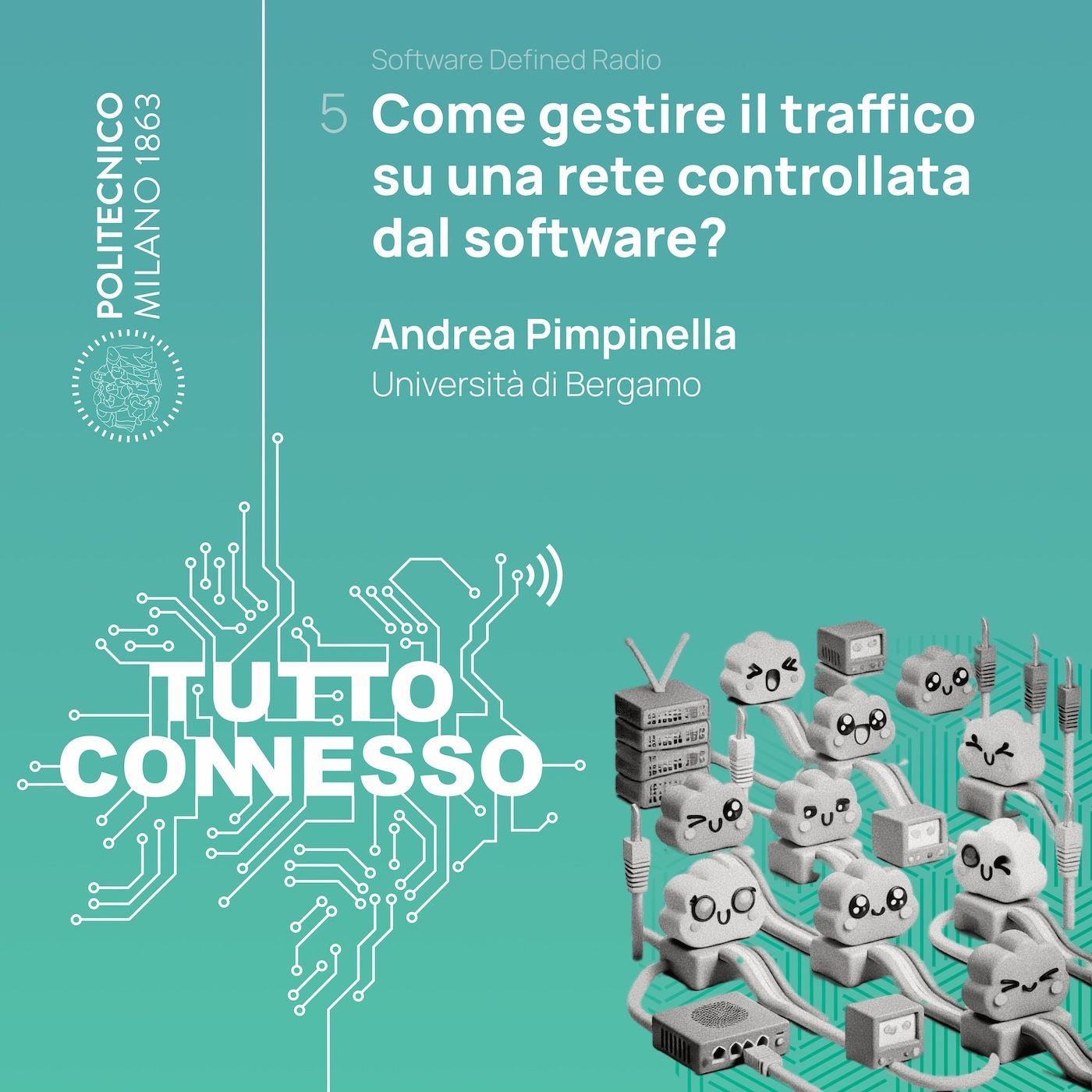 Come gestire il traffico su una rete controllata dal software? Con Andrea Pimpinella episode artwork