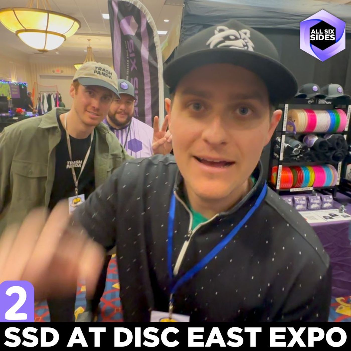 We went to the Disc Golf Expo!
