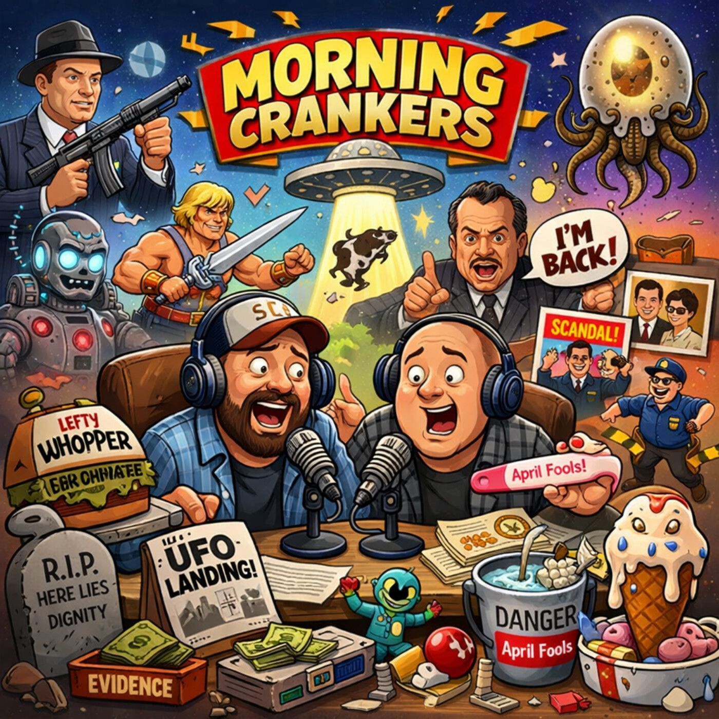 Morning Crankers: Comedy - News & Outrageous Real-Life Stories