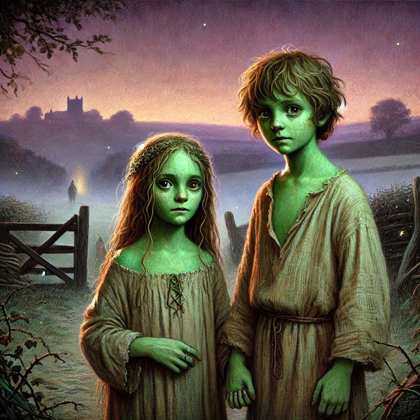 The Emerald Enigma: Unraveling the Green Children of Woolpit episode artwork