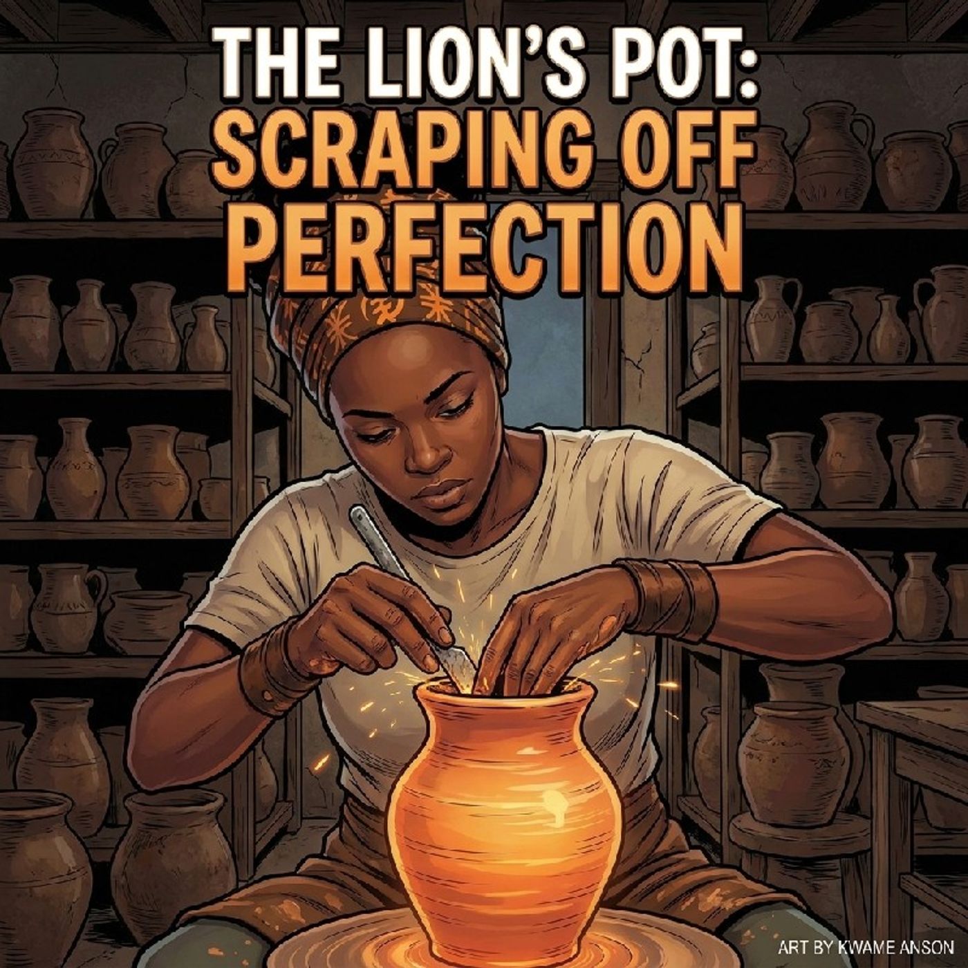 The Lion’s Pot: Scraping Off Perfection — Tha Daily Spark cover