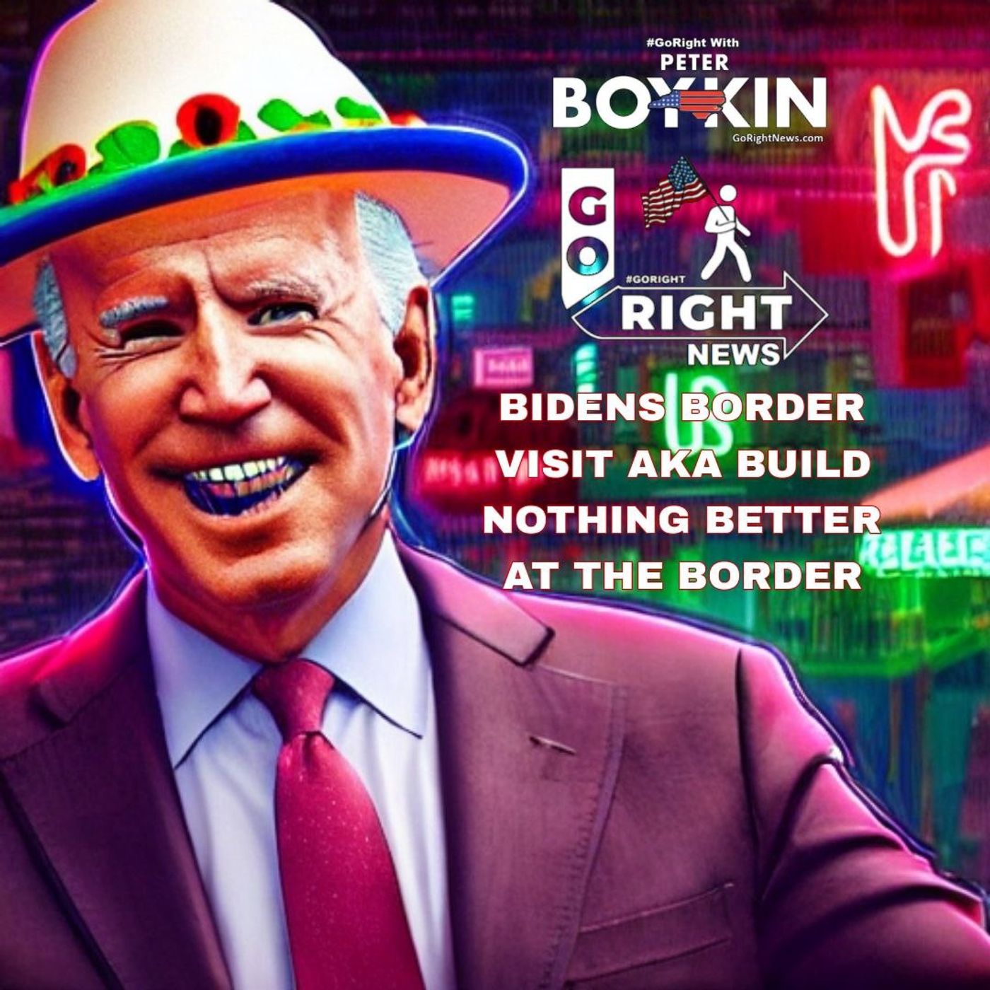 BIDENS BORDER VISIT AKA BUILD NOTHING BETTER AT THE BORDER