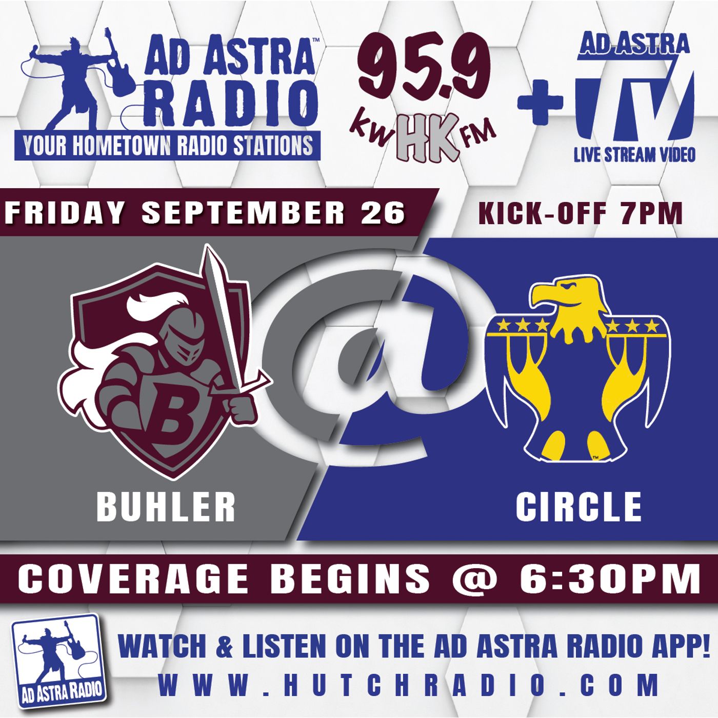 Buhler Crusaders at Circle Thunderbirds Football (September 26, 2025) episode artwork