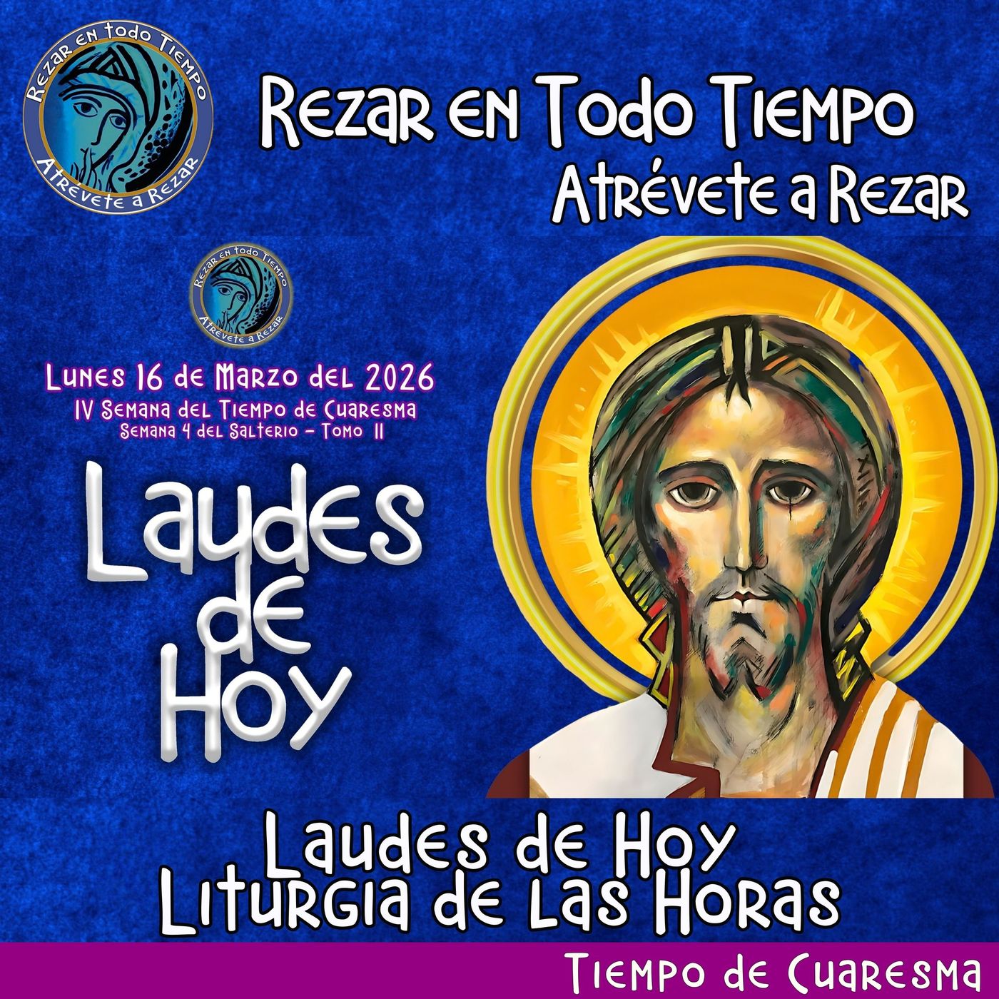 Laudes del dia de hoy. LAUDES DEL DIA DE HOY Lunes 16 de Marzo 2026 ✟ Liturgia de las Horas ✟ CAMINO NEOCATECUMENAL. episode artwork
