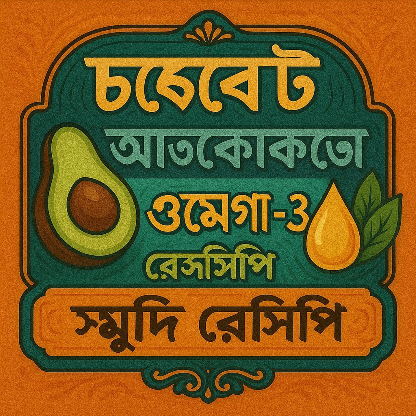 Jontrona  Tonic: The Omega-3 Kitchen( জন্ত্র টনিক: ওমেগা-৩ রান্নাঘর)