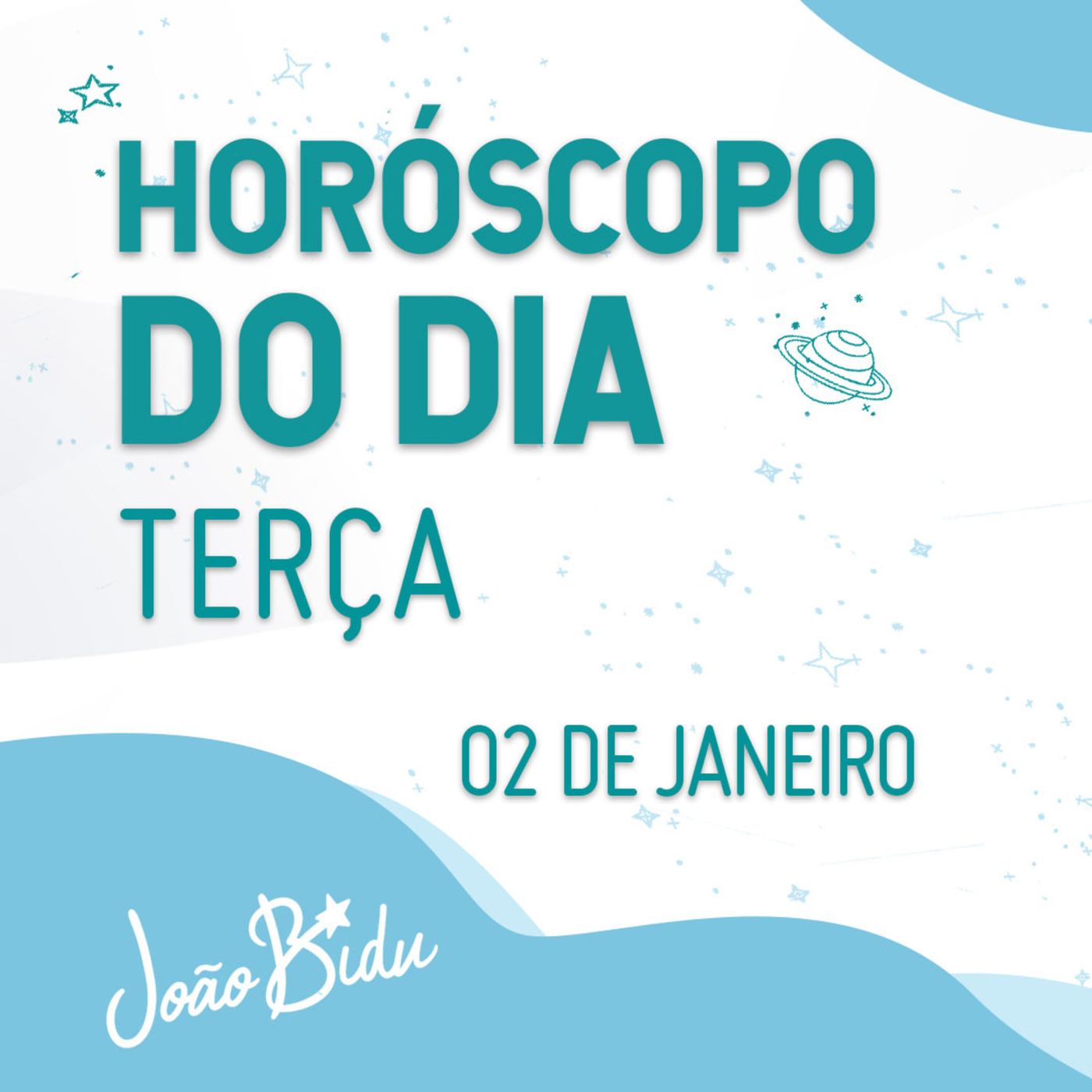 Horóscopo do Dia 02 de Janeiro de 2024 - Terça | POR JOÃO BIDU episode artwork