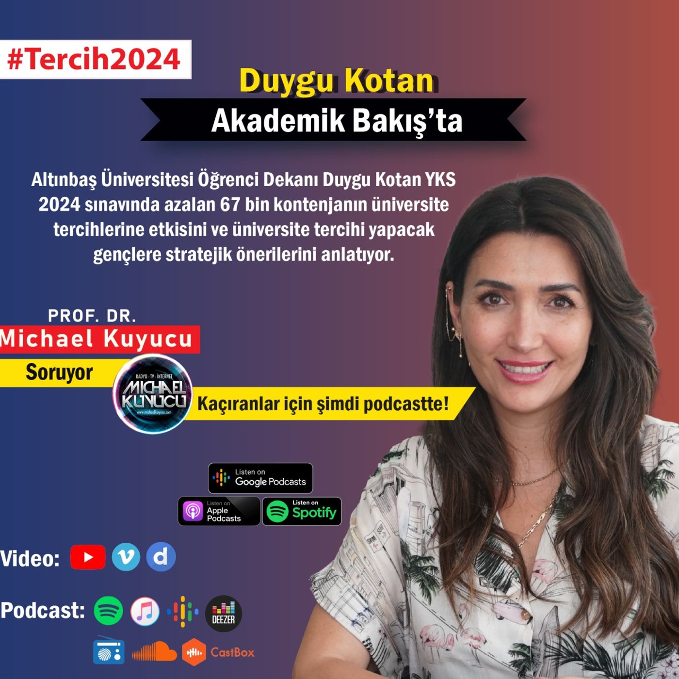 Duygu Kotan - Altınbaş Üniversitesi Öğenci Dekanı #tercih2024
