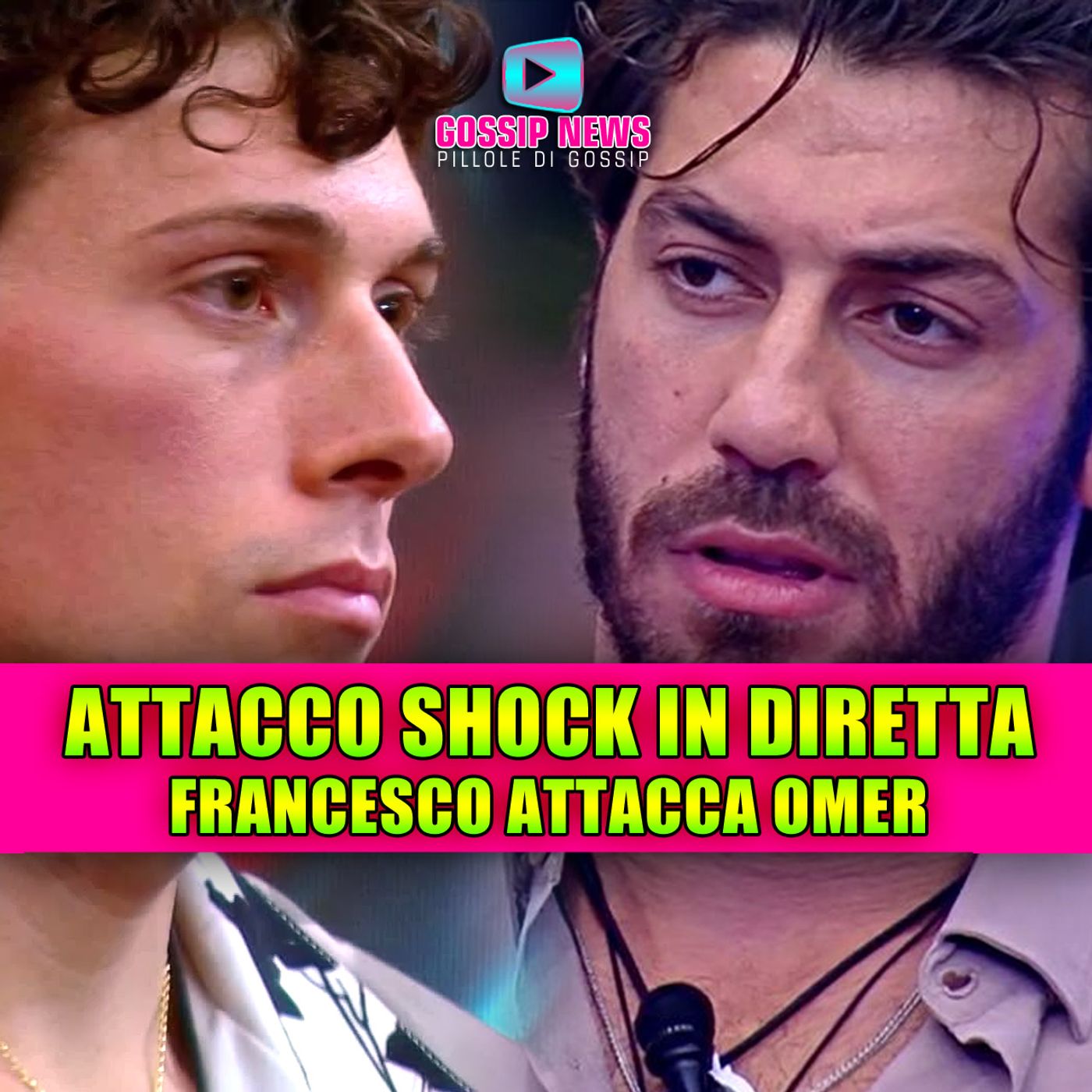 Gesto shock in diretta al Grande Fratello: Francesco Rana attacca Omer Elomeri su tutti i fronti