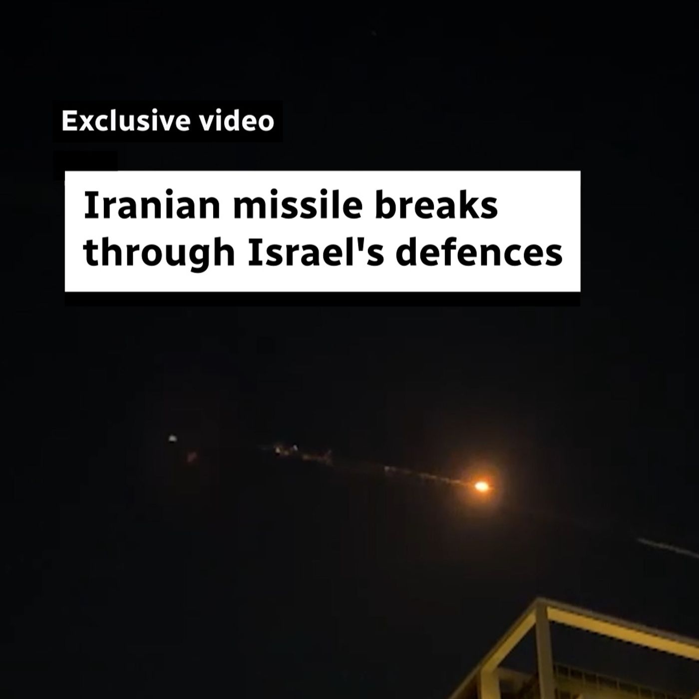 Video obtained exclusively by CBC News shows an Iranian missile breaking through Israels Iron Dome defence system and hitting a Tel Aviv nei episode artwork