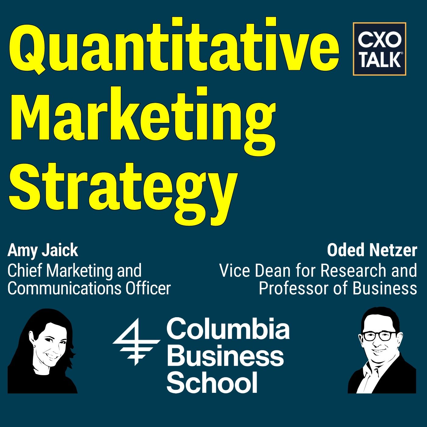 Quantitative Marketing Data Driven Strategies And Challenges CXOTalk 