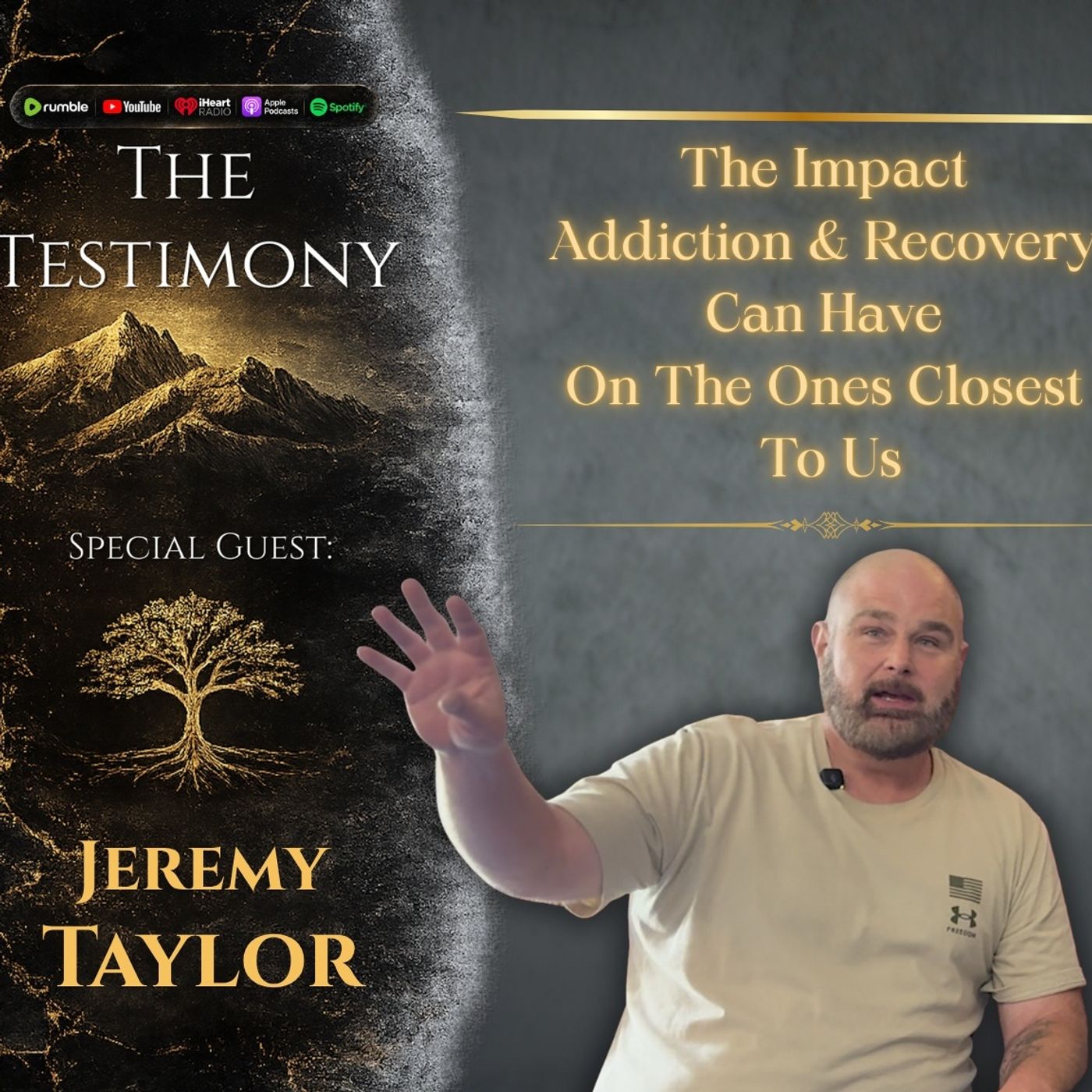 Jeremy Taylor: The Impact Addiction & Recovery Can Have On A Family episode artwork