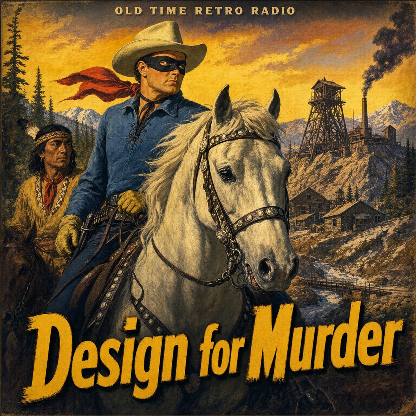 The Lone Ranger - "Design for Murder" (Old Time Radio, 1942)