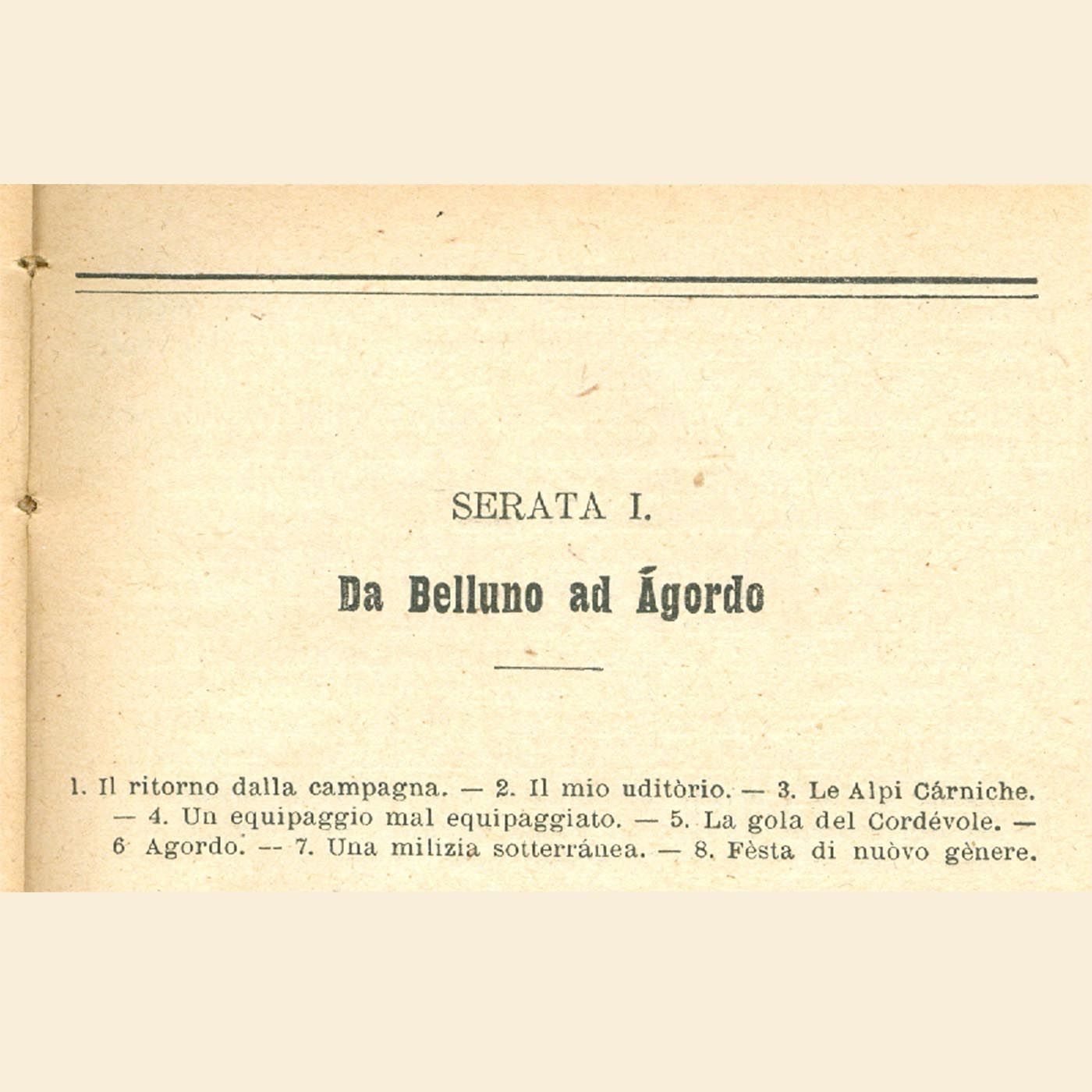 I racconti di Torno in Campagna