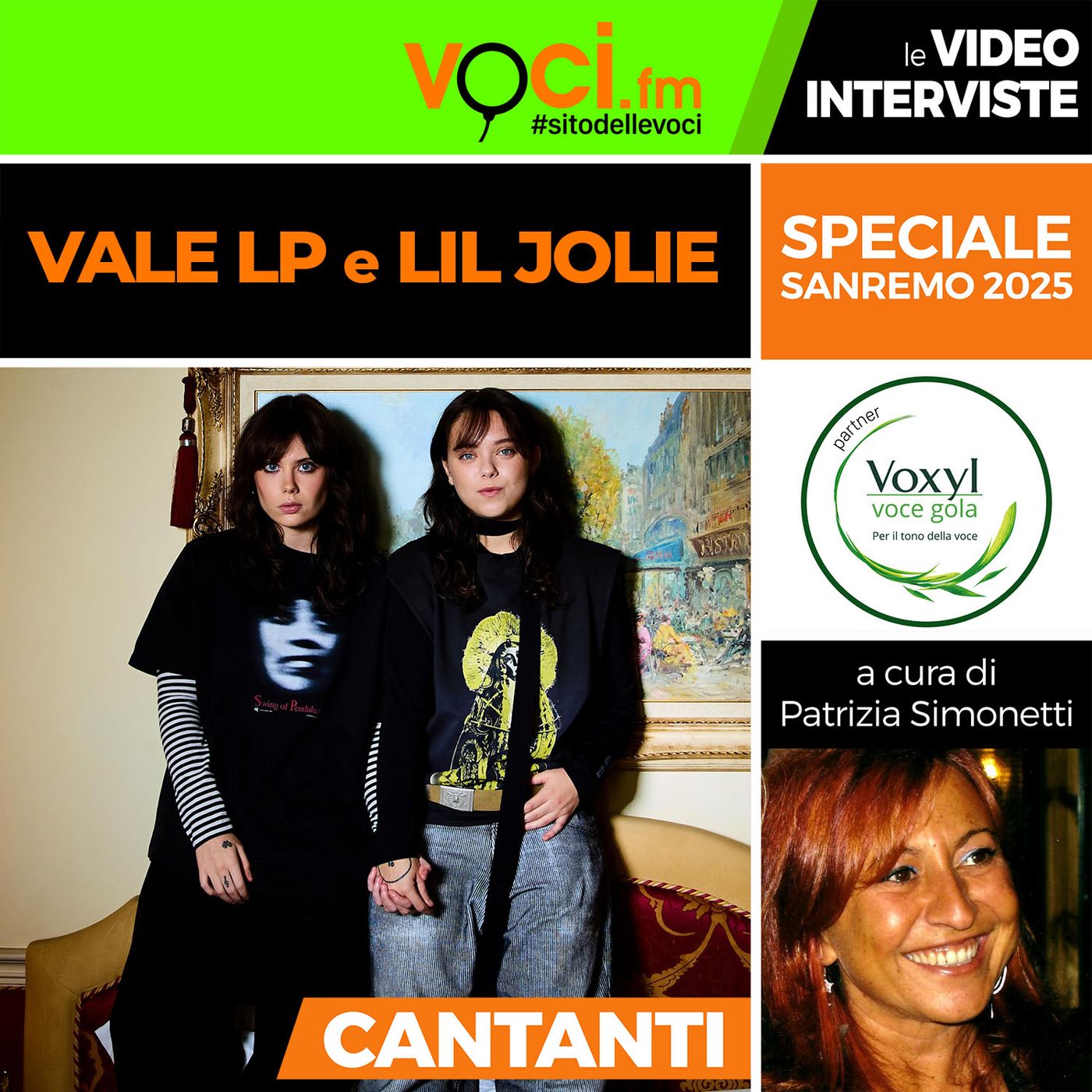 SANREMO 2025: VALE LP e LIL JOLIE su VOCI.fm - clicca PLAY e ascolta l'intervista episode artwork