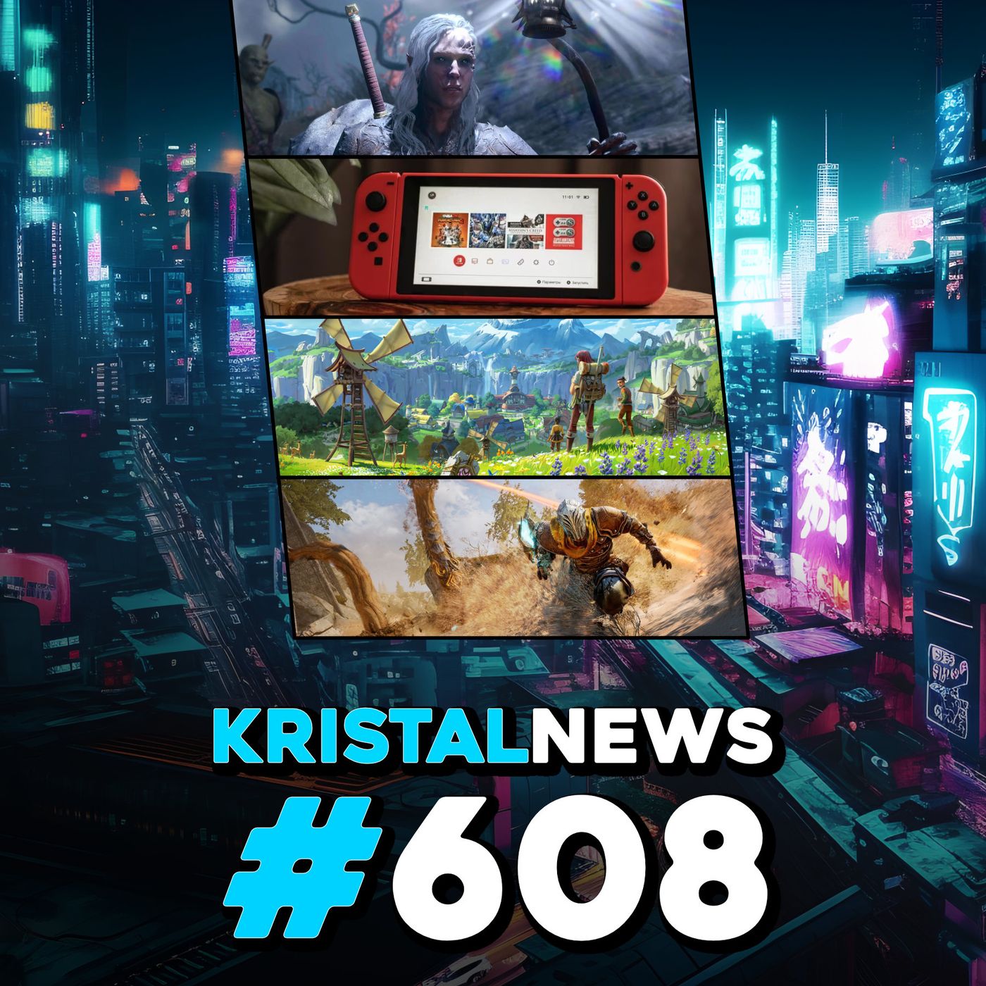 BALDUR'S GATE 3, un GRAN SUCCESSO? | Si, ANCORA LEAK su NINTENDO SWITCH 2 ▶ #KristalNews 608 episode artwork