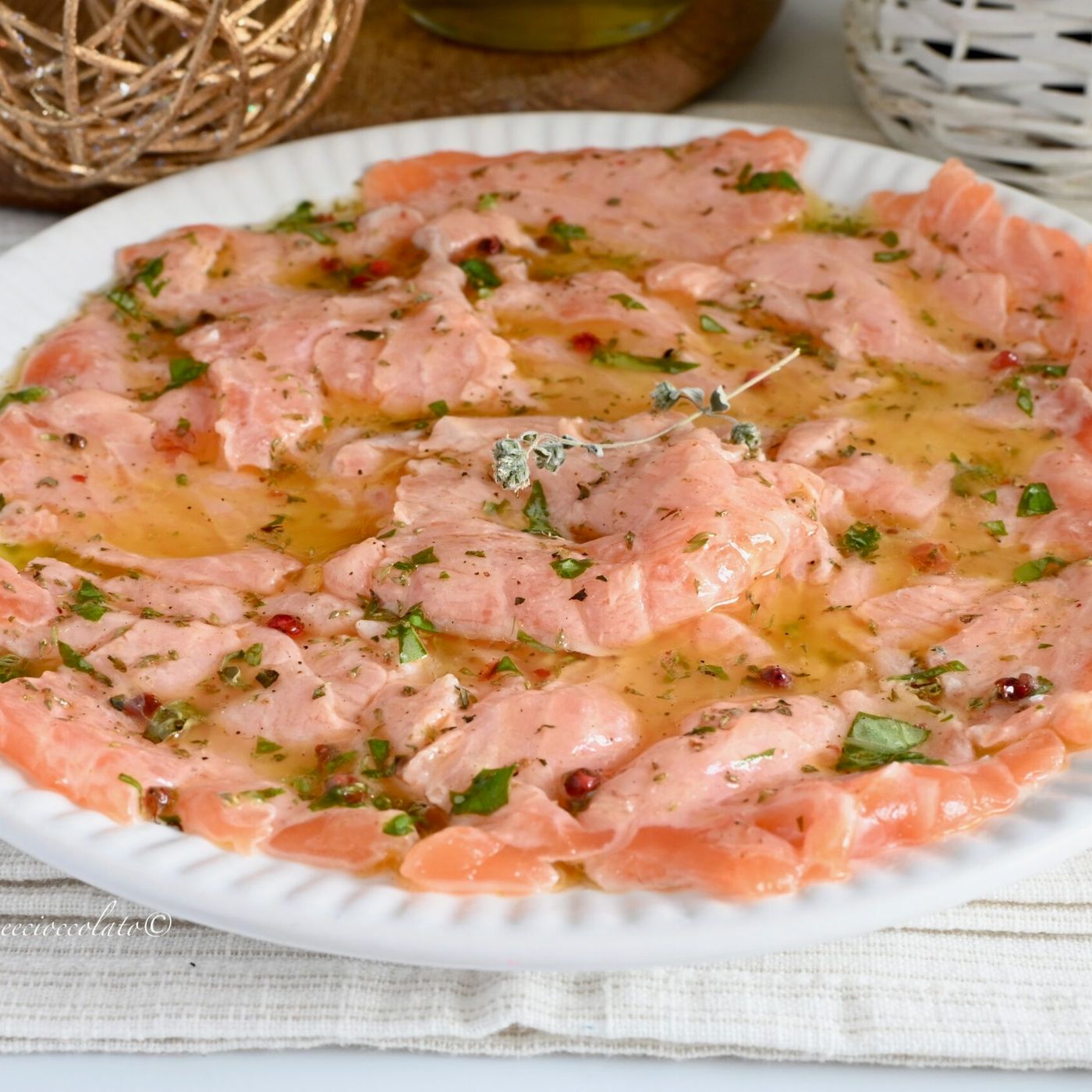 Salmone Marinato