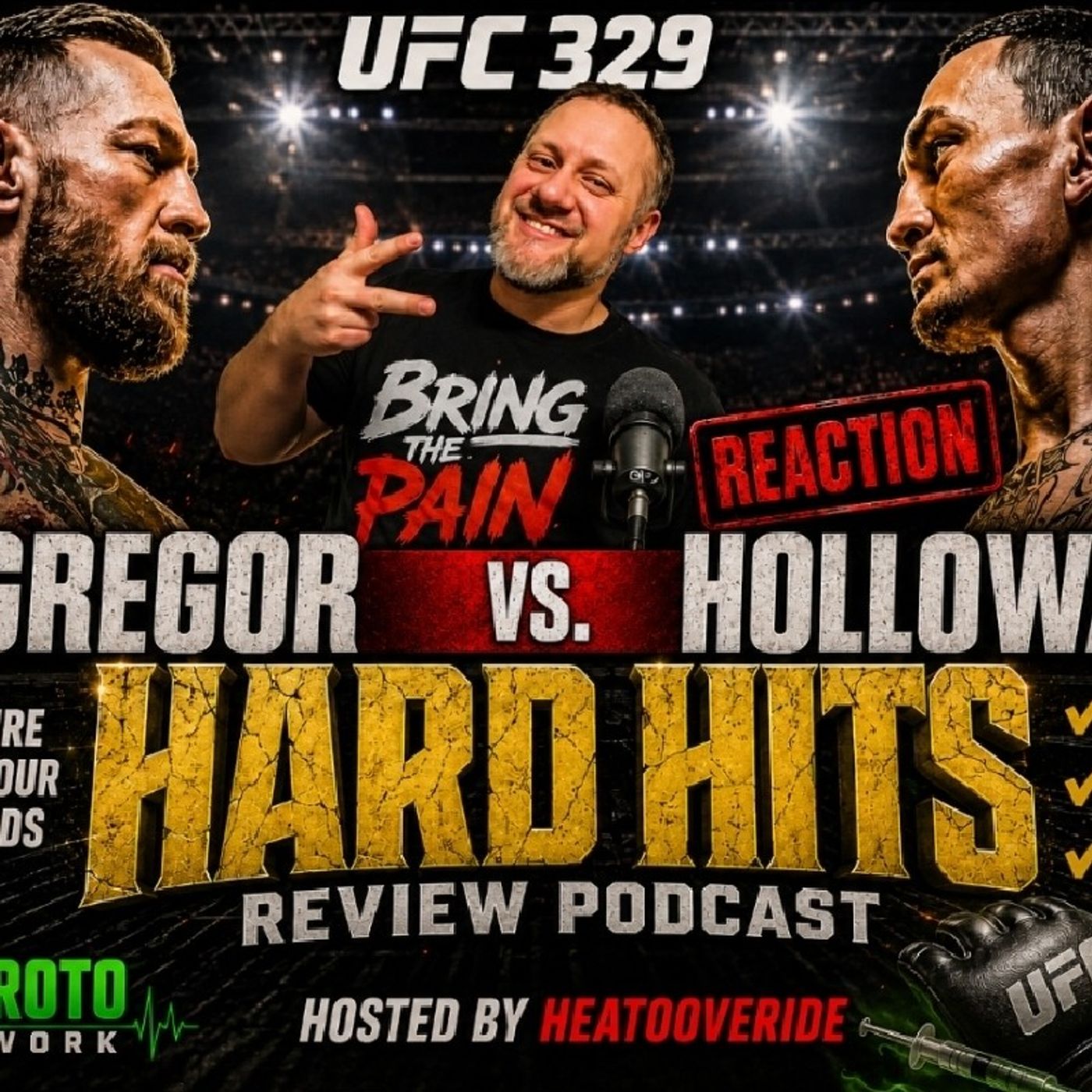 The Hard Hits Review | UFC 329: McGregor vs. Holloway 2 episode artwork