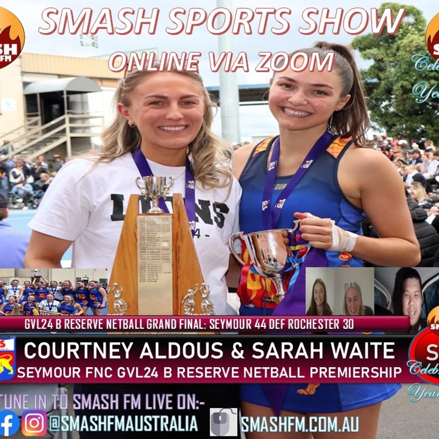 SSS10THYR: Seymour FNC GVL24 B Reserves Netball Premiership Interviews 240924