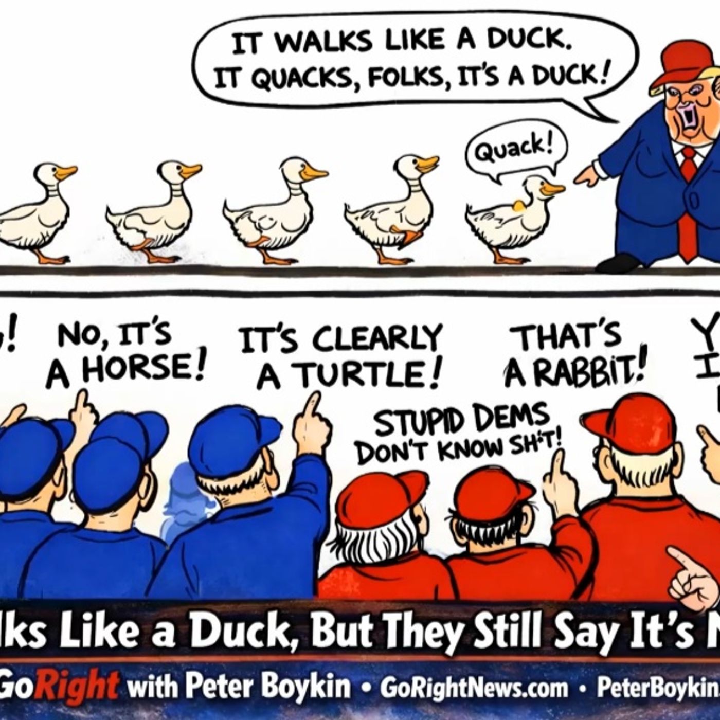 It Walks Like a Duck, But They Still Say It’s Not | Is Reality Being Rewritten in This Election? It Walks Like a Duck, But They Still Say It’s Not | Is Reality Being Rewritten in This Election?