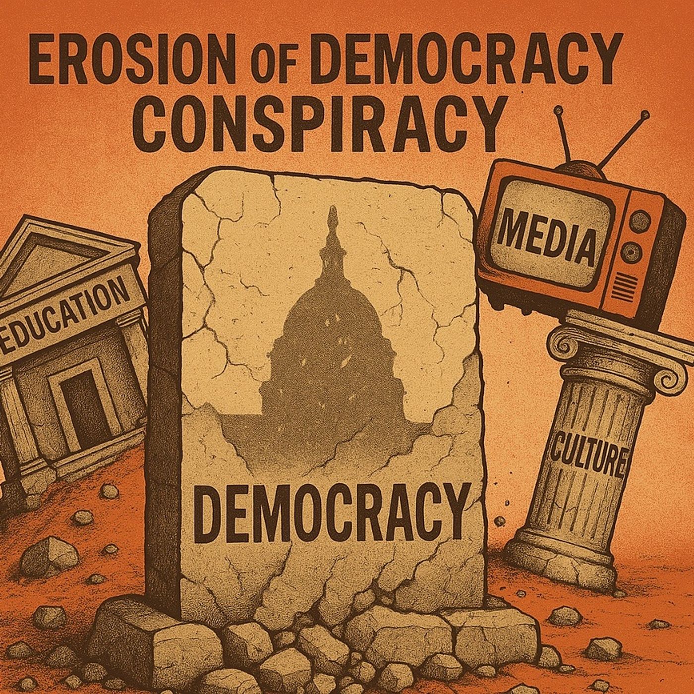 Erosion of Democracy Conspiracy
