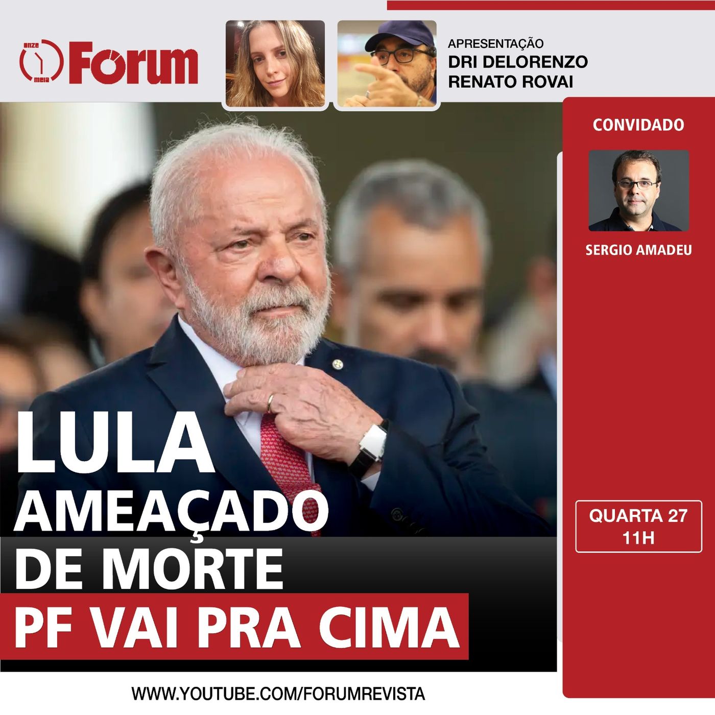 Lula ameaçado, PF vai pra cima | Bolsonaro e Michelle ganham mais de meio milhão de dinheiro público episode artwork