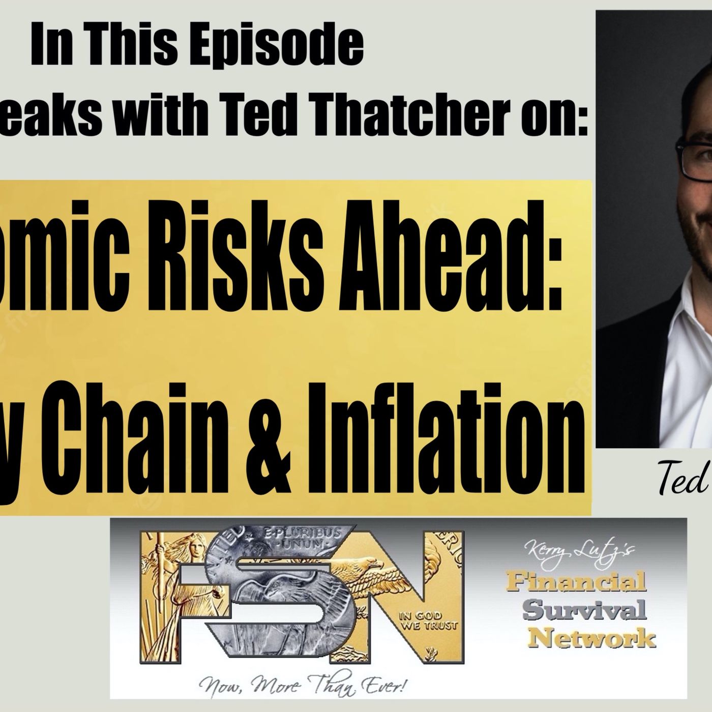 cover of episode Economic Risks Ahead: Supply Chain & Inflation- Ted Thatcher #6160